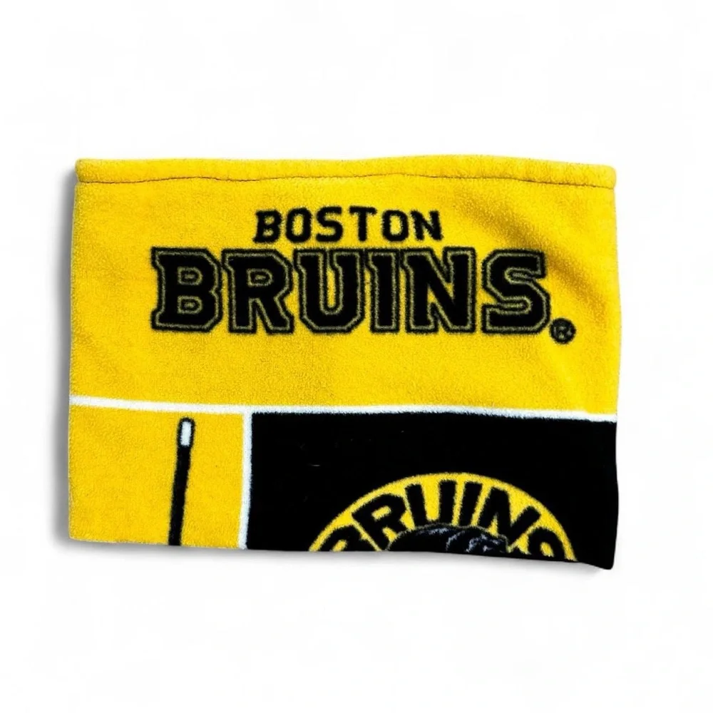 Boston Bruins black & yellow warm and soft neck gaiter